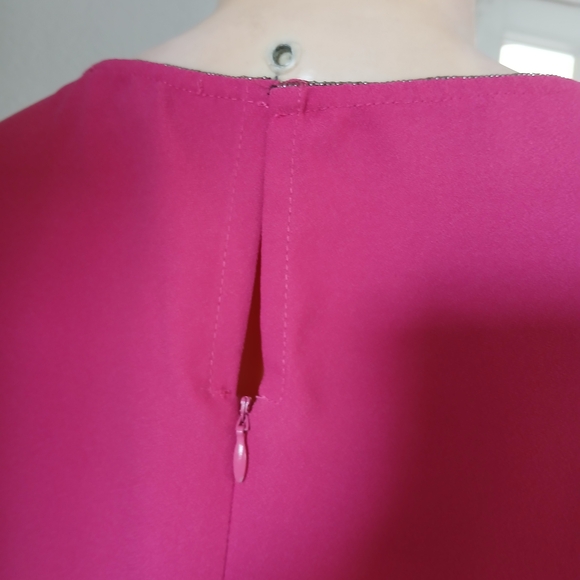 🌸 Tiziano Zorzan Pink Dress – Size 44 (US Medium) 🌸 - Picture 6 of 16